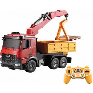 Радиоуправляемый кран Double E Mercedes-Benz Arocs 1:20 2.4G - E565-003