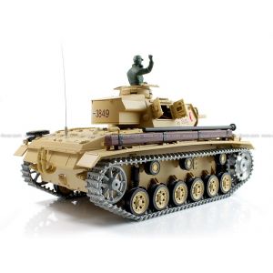 Ру танк Heng Long 1/16 Panzerkampfwagen III (Германия) 2.4G RTR