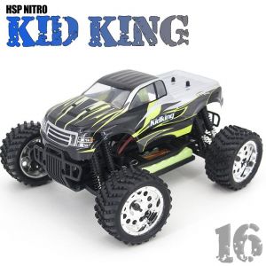 Радиоуправляемый внедорожник HSP Electric Off-Road KidKing 4WD 1:16 - 94186-18693 - 2.4G