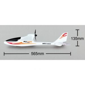 Радиоуправляемый планер Sky King 2.4G WL Toys F959