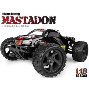 Радиоуправляемый монстр Himoto Mastadon 4WD 2.4GHz 1/18 RTR + АКК и ЗУ E18MT