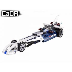 Инерционный конструктор CaDA Technic Гоночный автомобиль ( 144 деталей ) C52003W