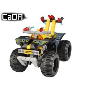 Инерционный конструктор CaDA Technic Мотокросс ( 164 деталей ) C52004W